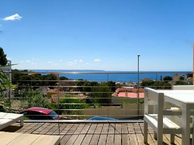 Casa independiente con fantásticas vistas al mar